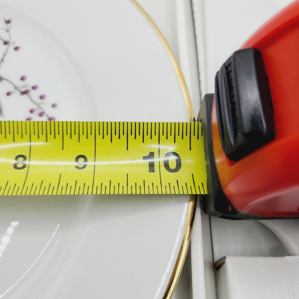 Cake Plate & Server Set Andrea By Sadek Bird Design 10" Party Serving Platter - Picture 6 of 8